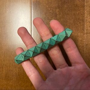 Nordstrom Sea Green Geometric Bracelet